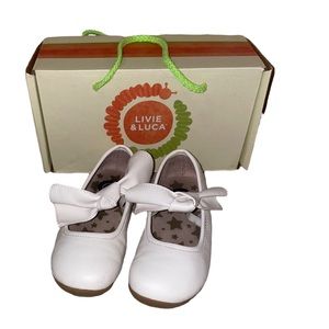 Livie & Luca White Halley Flats